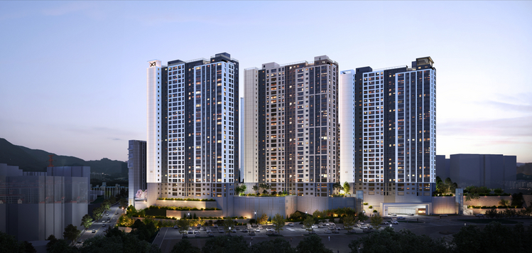 양산자이 파크팰리체 투시도 (제공 : GS건설)