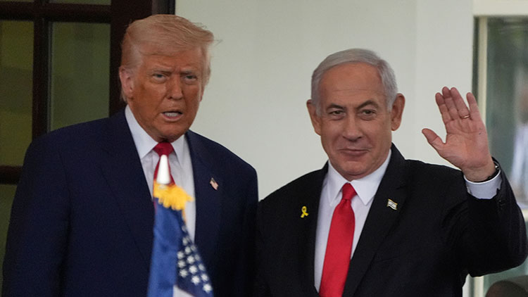 도널드 트럼프 미국 대통령과 베냐민 네타냐후 이스라엘 총리 /AP=연합뉴스