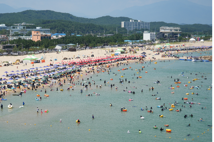 강원도 양양군 하조대 해수욕장.  /양양군 제공