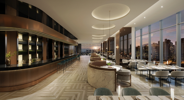 시그니처 살롱 (제공 : 롯데건설)