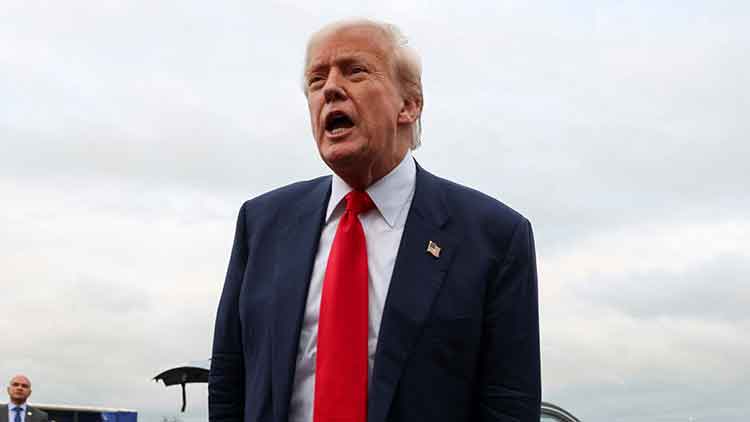 도널드 트럼프 미국 대통령 /로이터=연합뉴스
