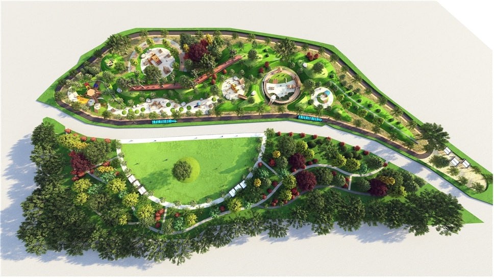 /솔향수목원 유아숲체험원 조감도