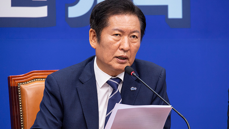 정청래 더불어민주당 대표 / 연합뉴스