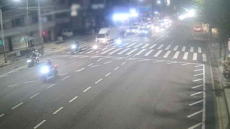 광진구·성동구 일대에서 오토바이 폭주족들이 운전하는 모습 /성동경찰서 제공