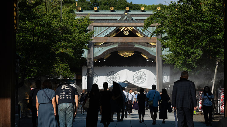 일본 도쿄의 야스쿠니 신사 /AP=연합뉴스