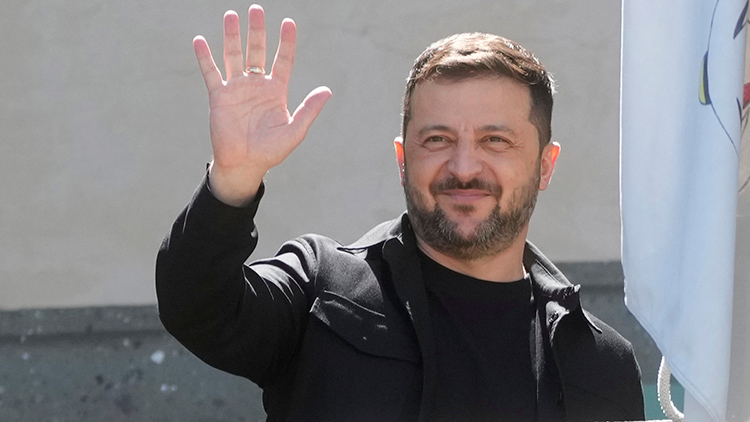 볼로디미르 젤렌스키 우크라이나 대통령 /AP=연합뉴스