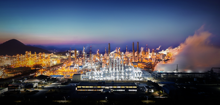 여수석유화학단지 전경. 출처:여수시