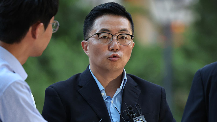 김 여사 일가의 '집사'로 불리는 김예성 씨 /연합뉴스