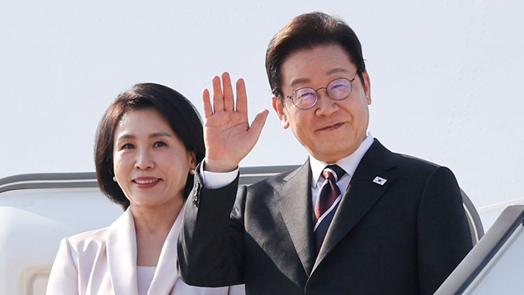 이재명 대통령과 김혜경 여사 /연합뉴스 