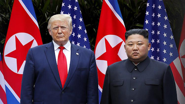 (왼쪽부터)도널드 트럼프 미국 대통령 , 김정은 북한 국무위원장 /TV조선 방송화면 캡처