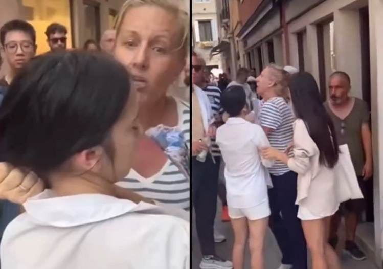 베네치아에서 10대 소매치기 직접 붙잡은 미국 관광객 /엑스(X) 캡처