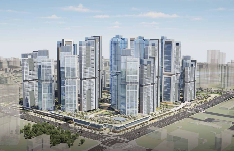 재개발 은마아파트 조감도 / 출처 : 서울시