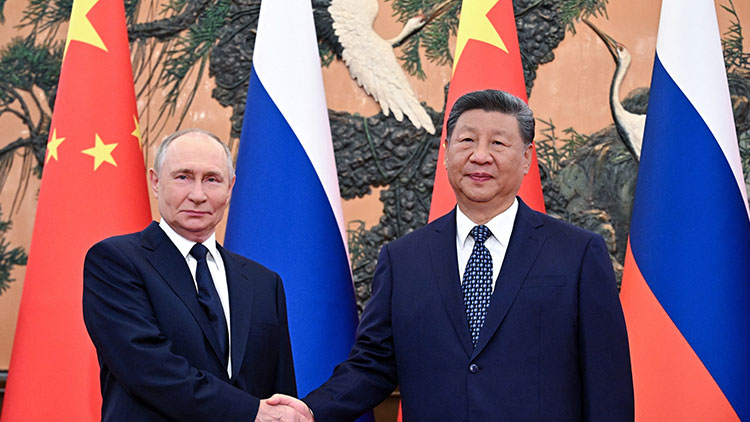 블라디미르 푸틴 러시아 대통령과 시진핑 중국 국가주석 /REUTERS=연합뉴스