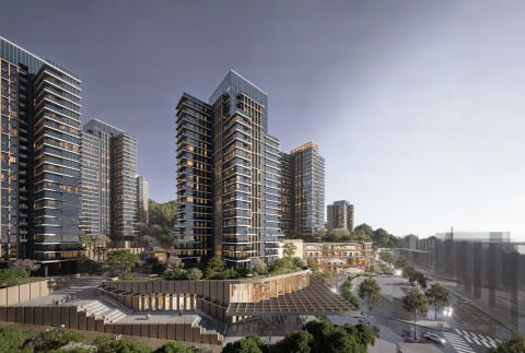 워커힐아파트 투시도 (제공 : 워커힐아파트 재건축위원회)