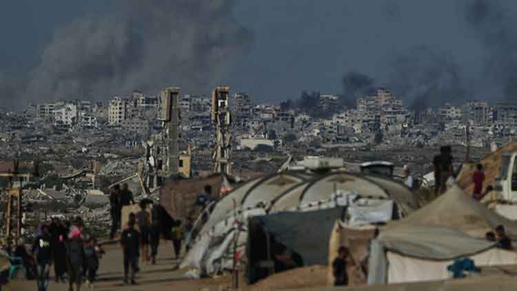 현지시간 8일 가자지구 모습 /AP=연합뉴스