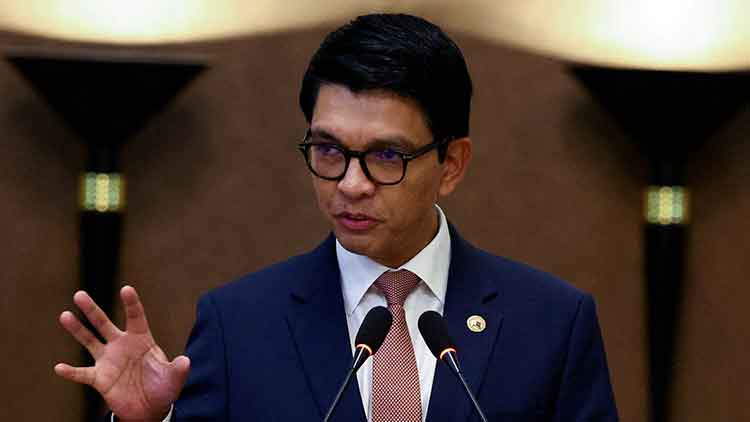 안드리 라조엘리나 마다가스카르 대통령 /REUTERS=연합뉴스
