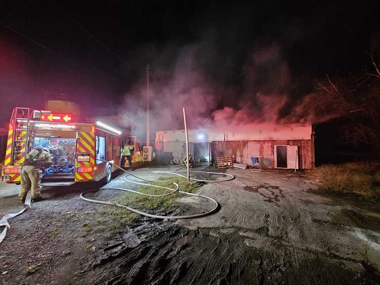 원주 호저면 양계장 화재