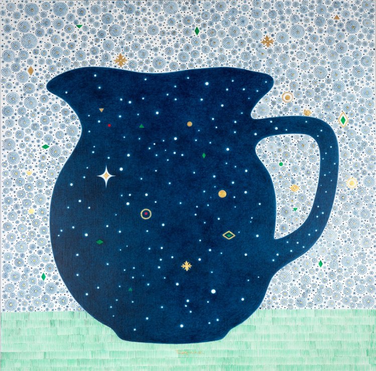 레지나, 기도가 이루어졌어요, 72.7x72cm, acrylic on canvas, 2025_crop