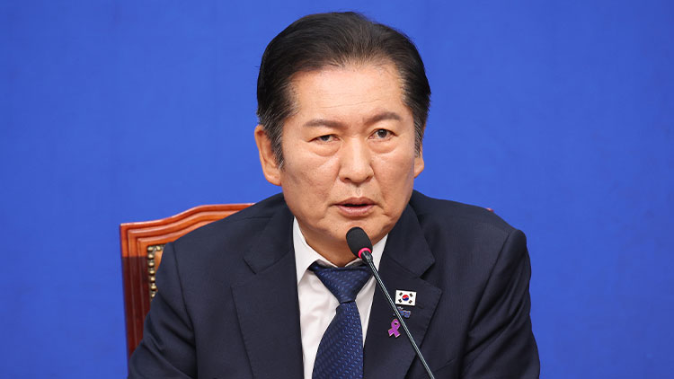 정청래 더불어민주당 대표 /연합뉴스