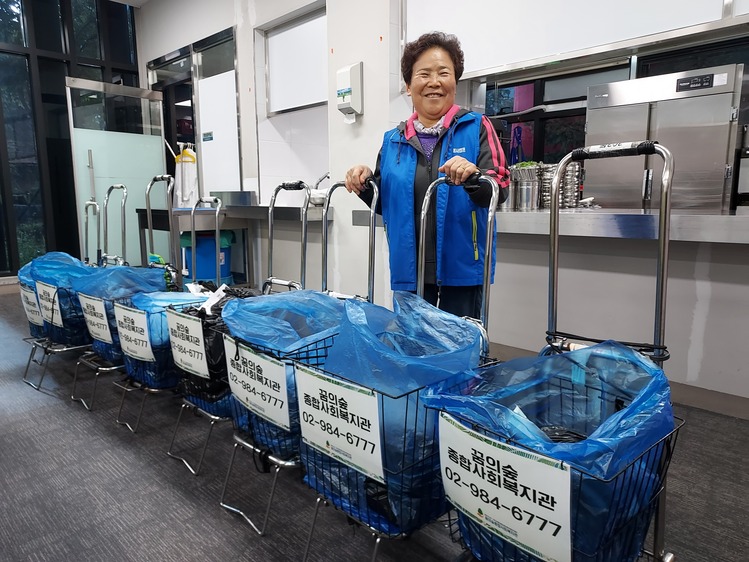 2025 서울특별시 봉사상 개인 부문 대상을 수상한 이복단 씨 / 서울시 제공