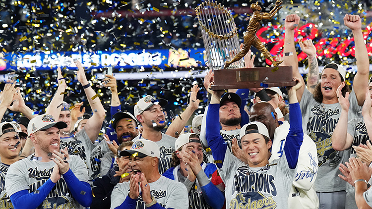 오타니 흔들려도 야마모토 남아있다…다저스, 월드시리즈 2연패