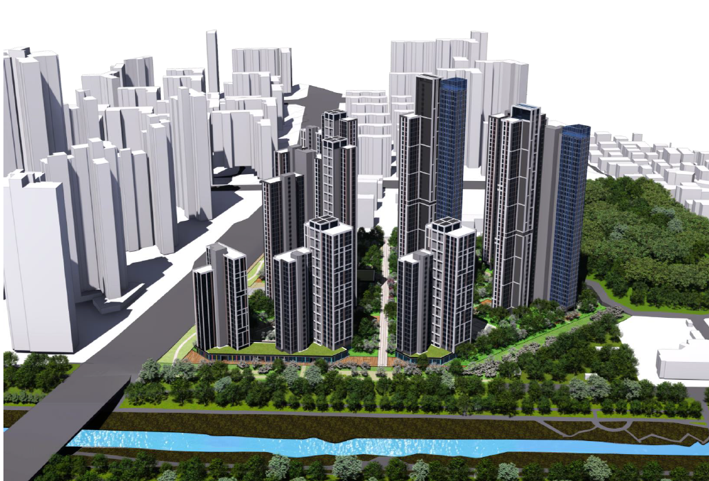 개포현대2차아파트 재개발 조감도 / 서울시 제공