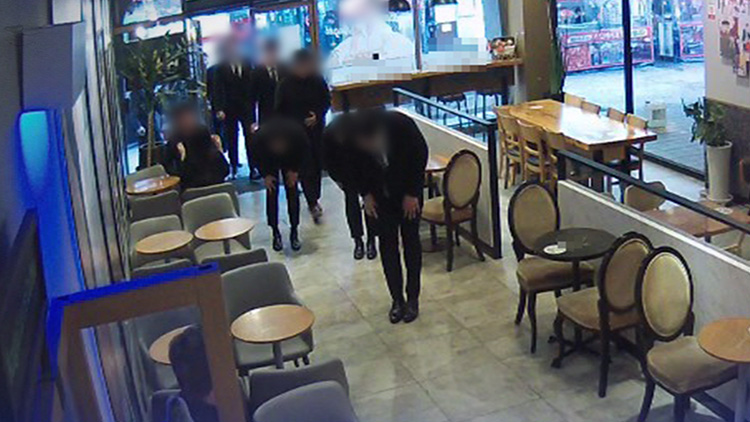 도심 속 흉기 '난투극'…부산 양대 폭력조직원 45명 검거