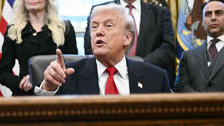 도널드 트럼프 미국 대통령 /AFP=연합뉴스