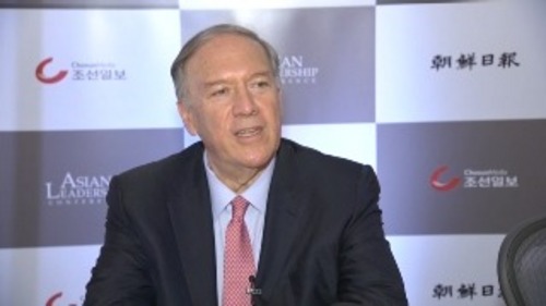 마이크 폼페이오 전 미국 국무장관 /TV조선 방송화면 캡처 