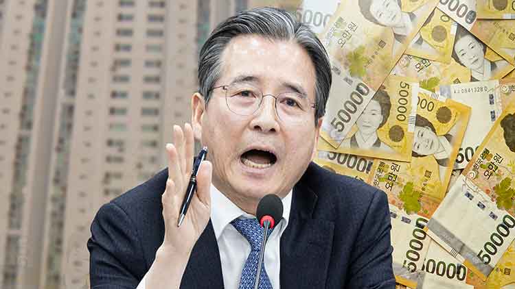 김용범, 딸 전세금 1억3천만원 지원…'아빠 찬스' 여론 싸늘