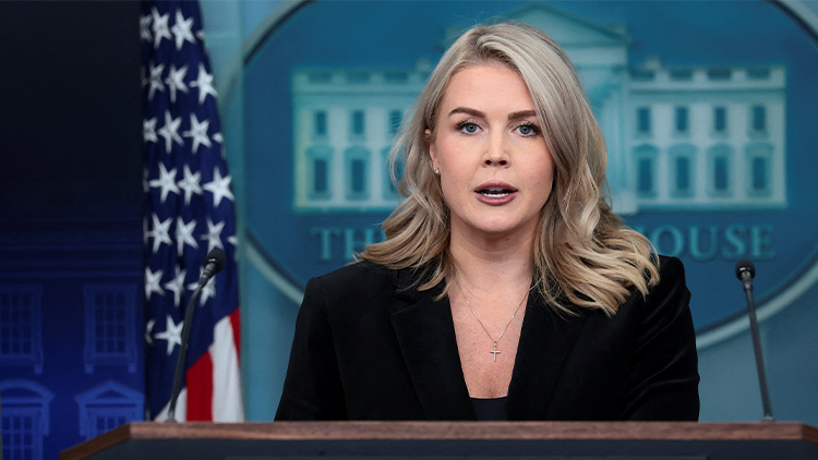 캐롤라인 레빗 백악관 대변인 /Reuters=연합뉴스