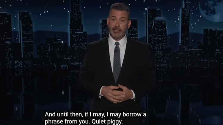 /지미 키멀 라이브 유튜브 캡처