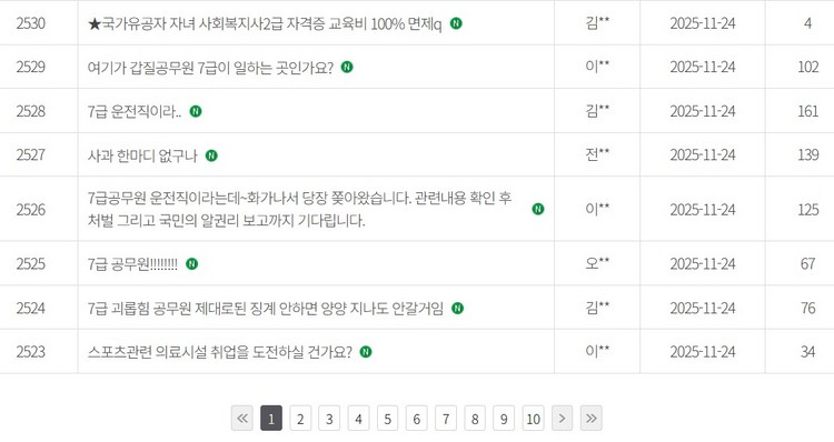 양양군 누리집에 올라온 갑질 의혹 공무원 처벌 요구 글