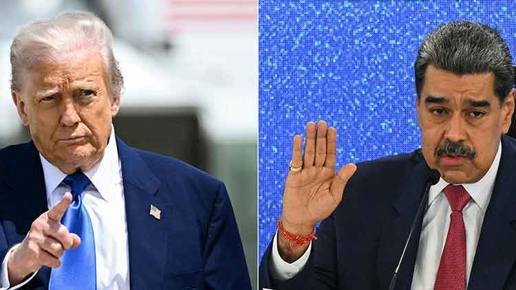 도널드 트럼프 미국 대통령과 니콜라스 마두로 베네수엘라 대통령 /AFP=연합뉴스