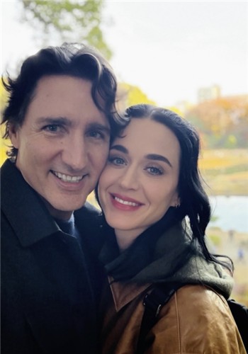 쥐스탱 트뤼도 전 캐나다 총리와 유명 가수 케이티 페리 /출처 - 케이티 페리 인스타그램 캡처