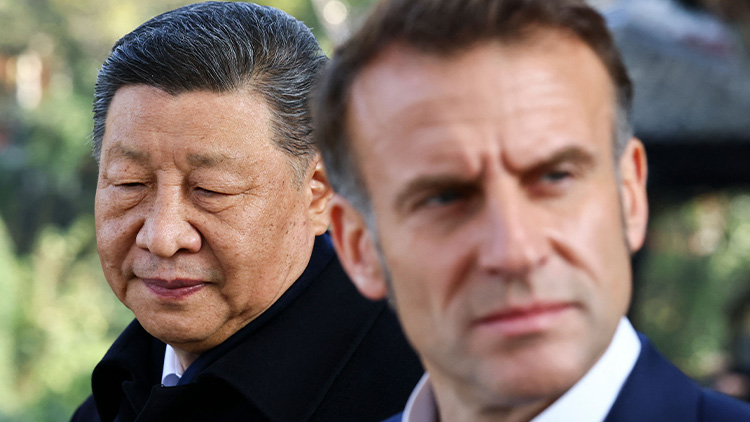시진핑과 마크롱 /AFP=연합뉴스