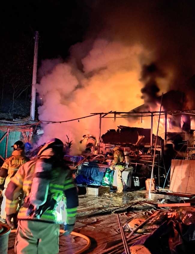 횡성 주택 화재