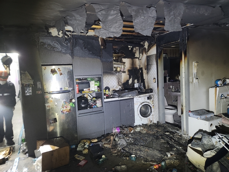 대전 다가구주택 화재 / 대전대덕소방서 제공