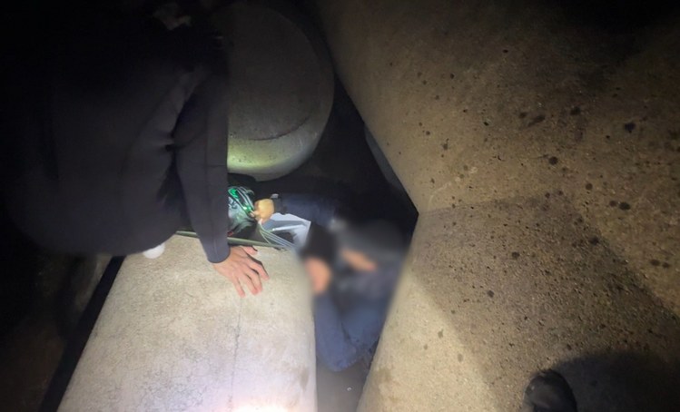 밤낚시 추락자 구조