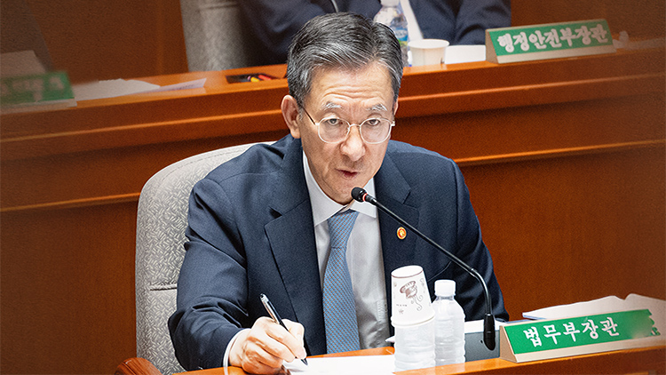 정성호 법무부 장관 /TV조선 방송화면 캡처