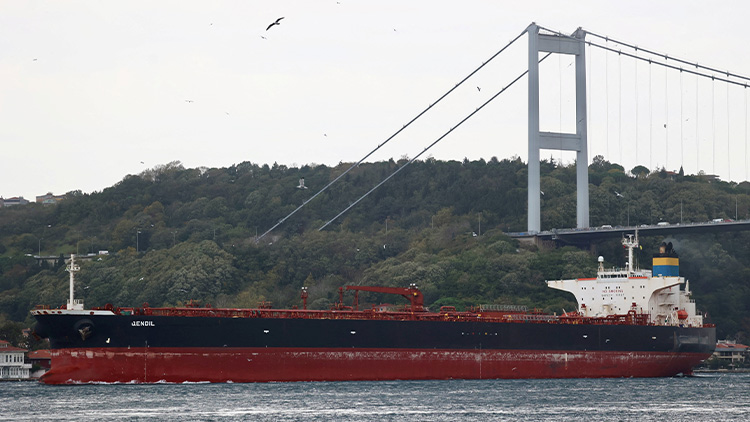 유조선 켄딜호가 올해 10월 튀르키예에 들렀을 때 모습 /Reuters=연합뉴스