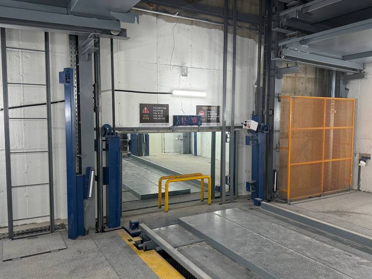 사고가 발생했던 서울 신림역 인근 기계식 주차장