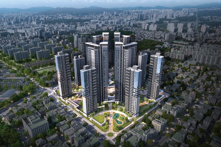 가락극동아파트 재건축사업 조감도  (제공 : 롯데건설)