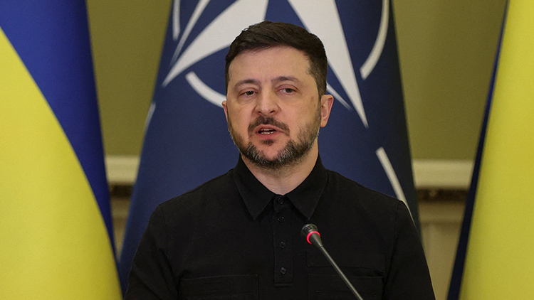 볼로디미르 젤렌스키 우크라이나 대통령 /REUTERS=연합뉴스
