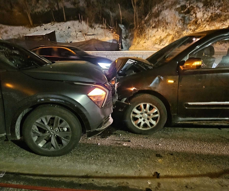 원주 차량 충돌 사고