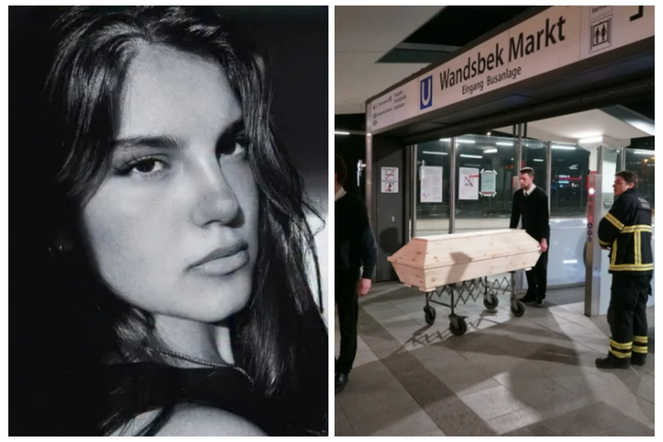 피해 여성(왼쪽 사진)의 생전 모습. /ACTION PRESS