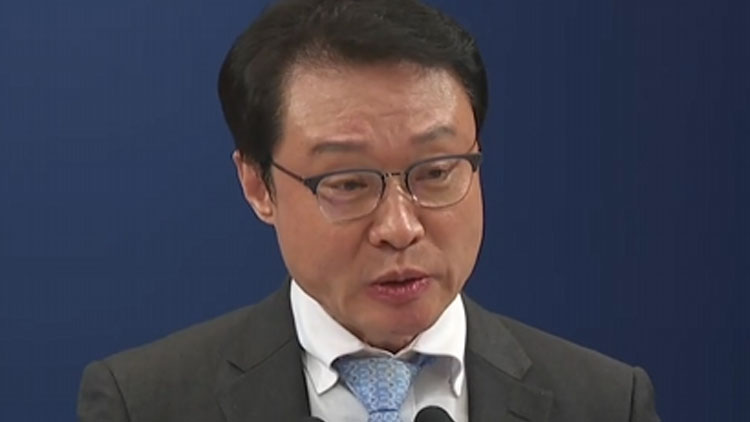 이규연 청와대 홍보소통수석 /TV조선 방송화면 캡처