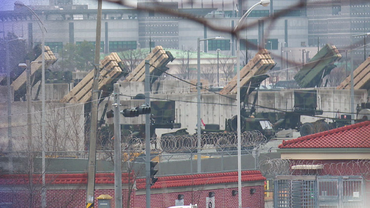 평택 美 기지 '패트리엇' 집결 포착…중동 반출?