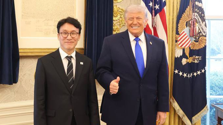 김민석 총리, 트럼프와 회동… "김정은이 대화 원하는지 물어"