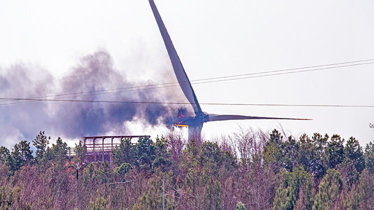 80ｍ 상공에서 풍력발전기 고치다가…작업자 3명 숨져
